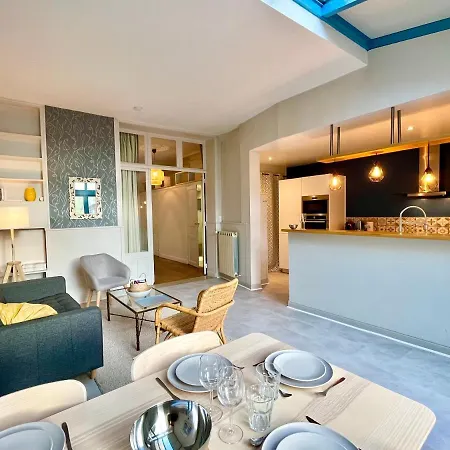 Appartement Le Jardin Des Sacres - Hypercentre Cathedrale Reims